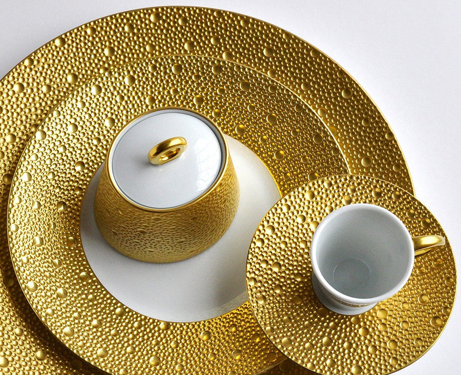 BERNARDAUD | Ecume Gold Tea Cup and Saucer