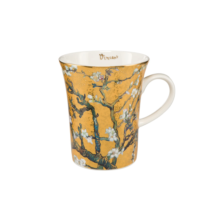 GOEBEL | Almond Tree Golden - 馬克杯 11cm Artis Orbis Vincent Van Gogh