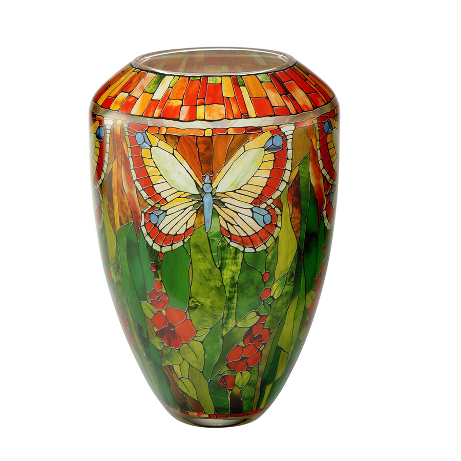 GOEBEL | Butterflies - Vase 30cm Artis Orbis Louis Comfort Tiffany