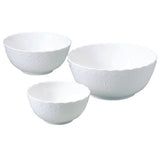 NARUMI | Silky White Bowl Set of 3 11cm / 14cm / 17cm