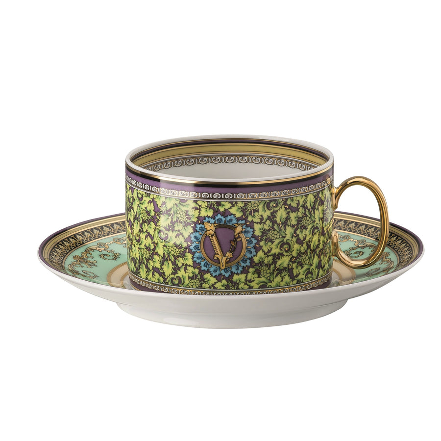 VERSACE | Barocco Mosaic Set of 6 Tea Cup & Saucer
