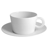 BERNARDAUD | Ecume White 早餐杯連底碟 