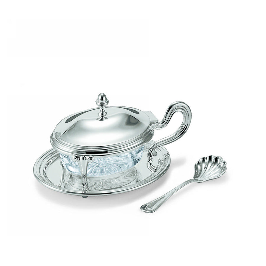 GREGGIO | Silver-Plated Sauce or Cheese Bowl 15.5x12.5x H 9cm