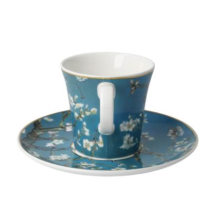 GOEBEL | Almond Tree Blue - Demitasse with Saucer Artis Orbis Vincent Van Gogh