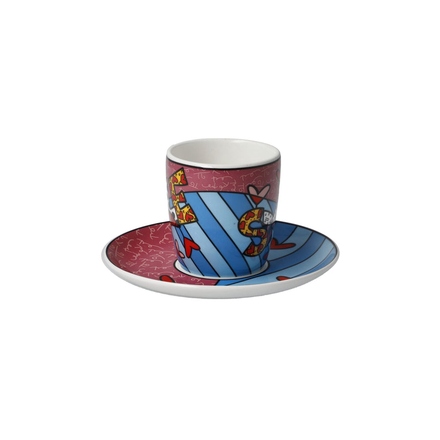 GOEBEL | Smile - Demitasse with Saucer Pop Art Romero Britto