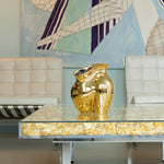ROSENTHAL | La Chute Gold Titanized Porcelain Vase 26cm