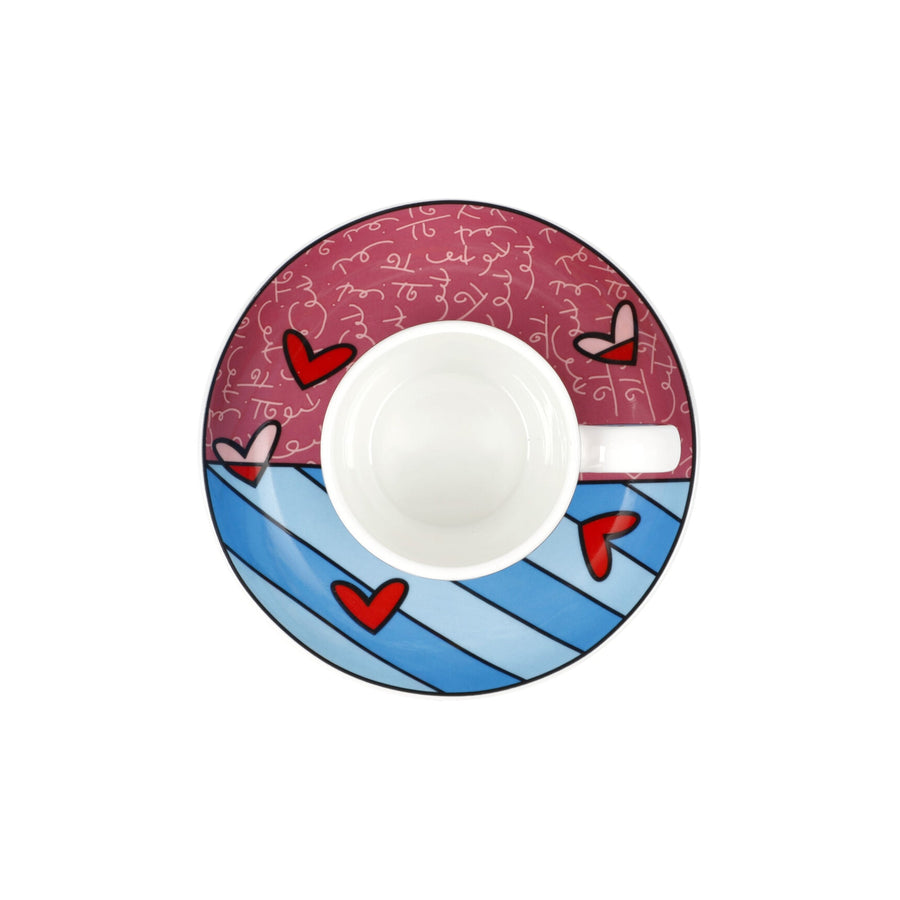 GOEBEL | Smile - Demitasse with Saucer Pop Art Romero Britto