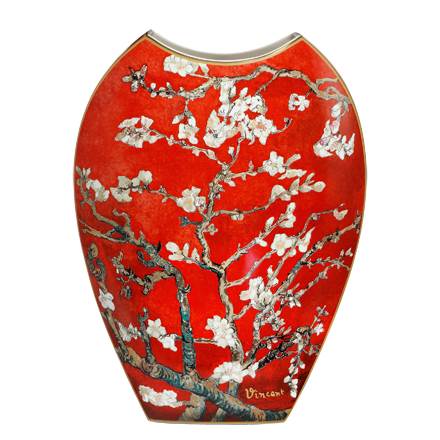 GOEBEL | Almond Tree Red - Vase 45cm Vincent Van Gogh