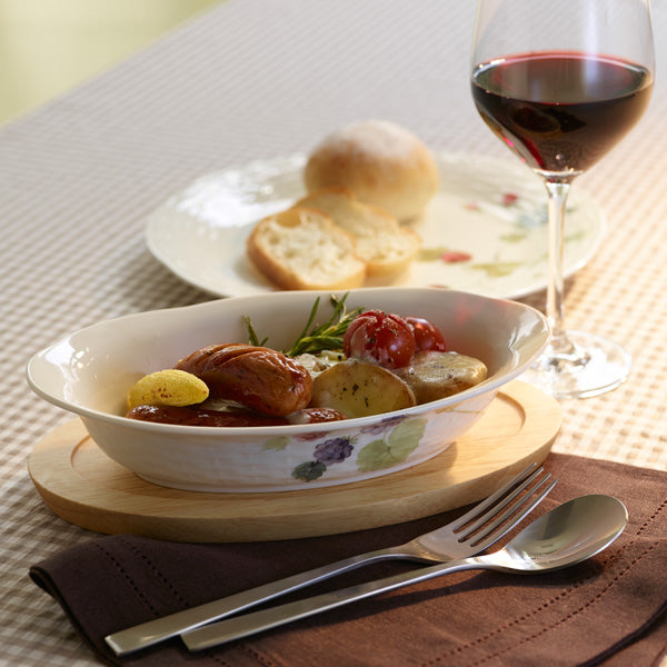 NARUMI | Lucy's Garden Oval Bowl Set of 2